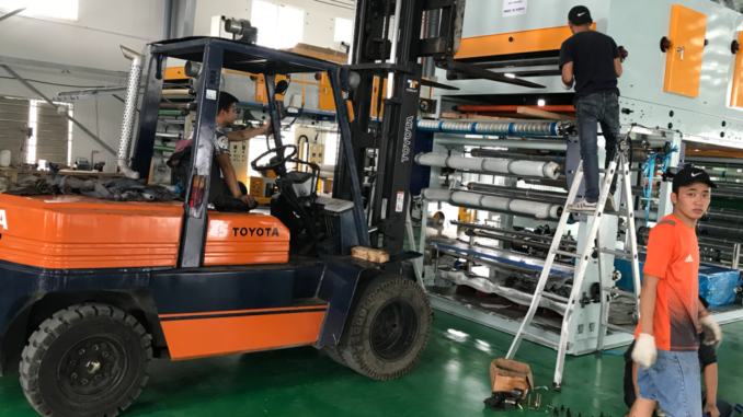 chuyển nhà xưởng đang hoạt động