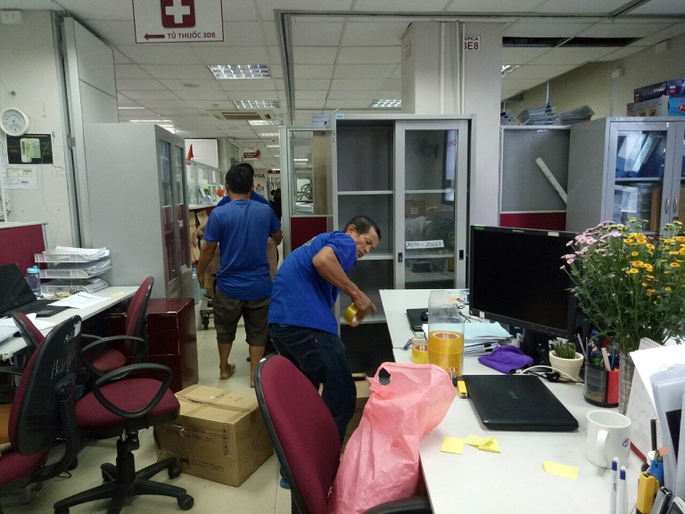 dịch vụ chuyển văn phòng trọn gói quận 2