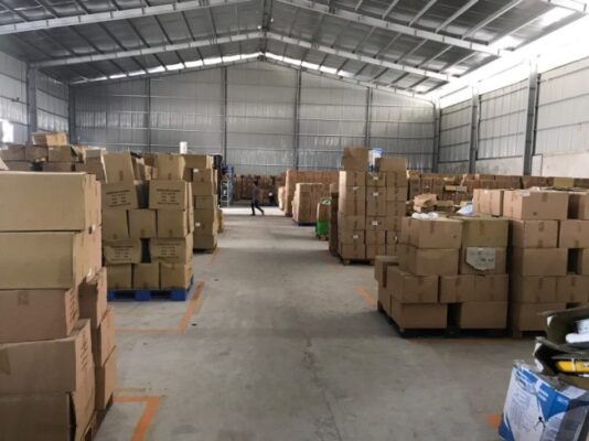 chuyển kho xưởng tại yên phong