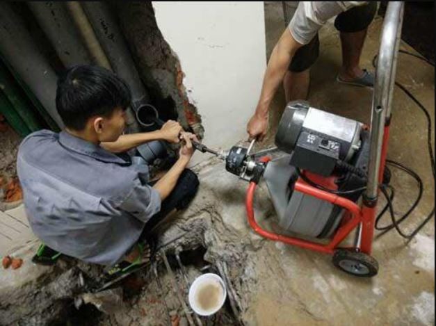 dịch vụ thông cống nghẹt