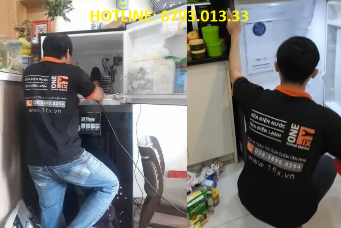 sửa tủ lạnh tại quận long biên