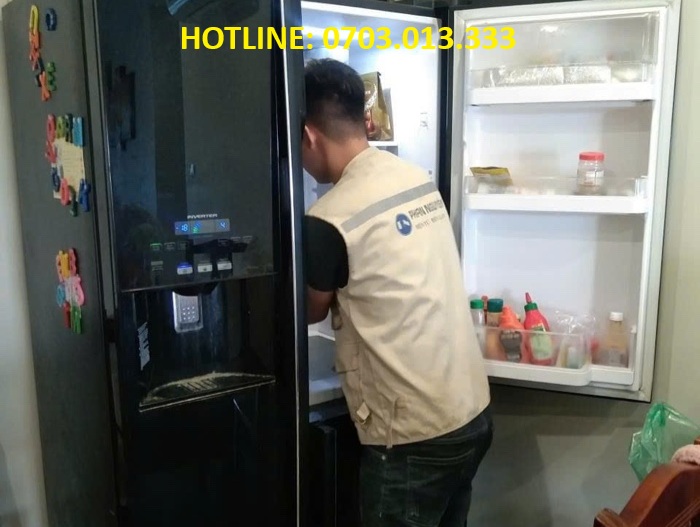 sửa tủ lạnh tại quận hoàng mai