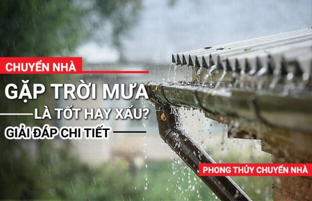 chuyển nhà vào ngày mưa