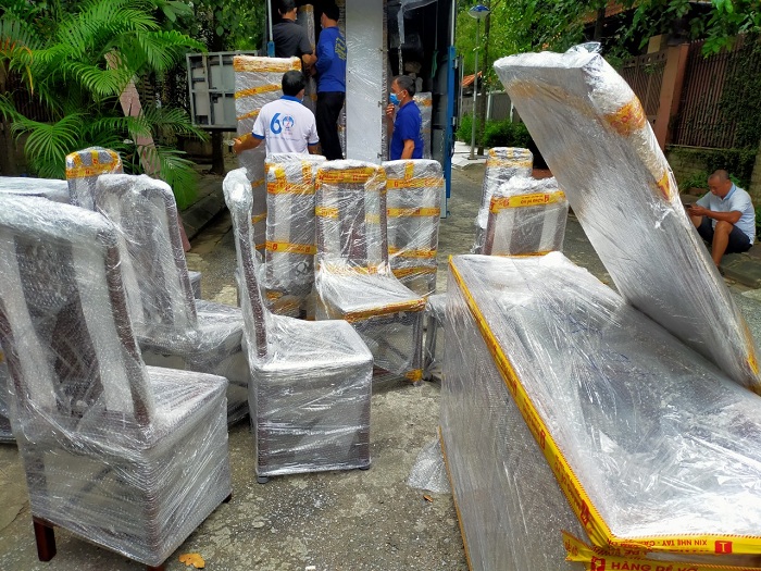 lưu ý chuyển nhà vào ngày mưa