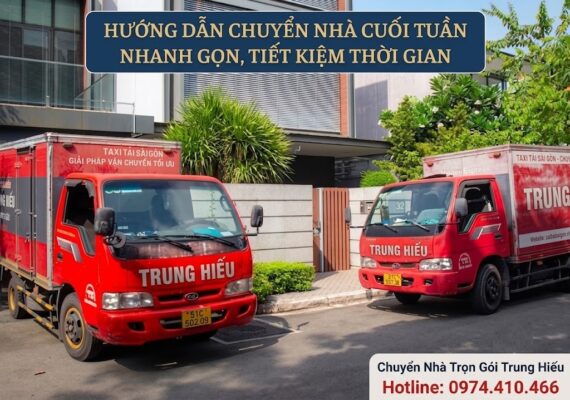 tại sao nên chọn chuyển nhà cuối tuần?