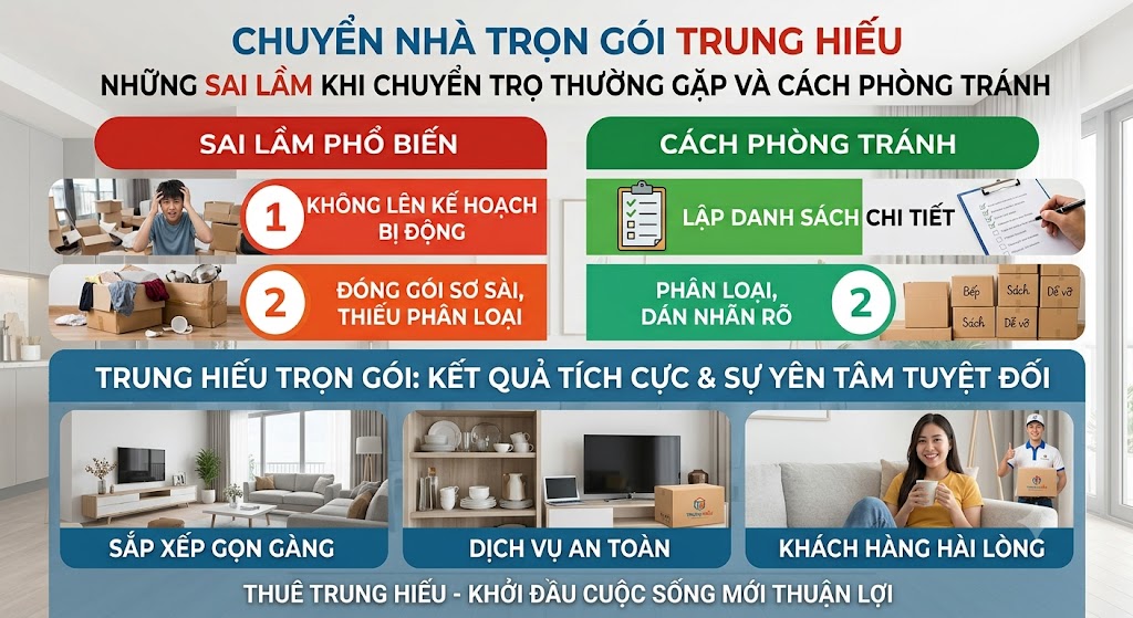 Những Sai Lầm Khi Chuyển Trọ Thường Gặp Và Cách Phòng Tránh ⭐ những sai lầm khi chuyển trọ