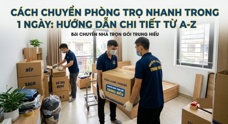cách chuyển phòng trọ nhanh chóng